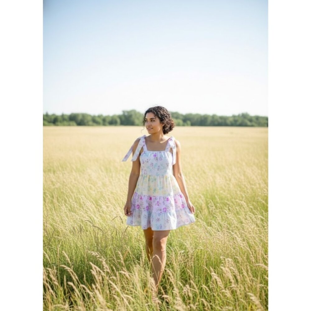 NWT LoveShackFancy x Target Jeanne in Mixed Flora… - image 1